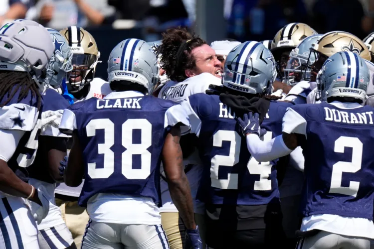 Cowboys and Saints fined after brawl-filled joint practice